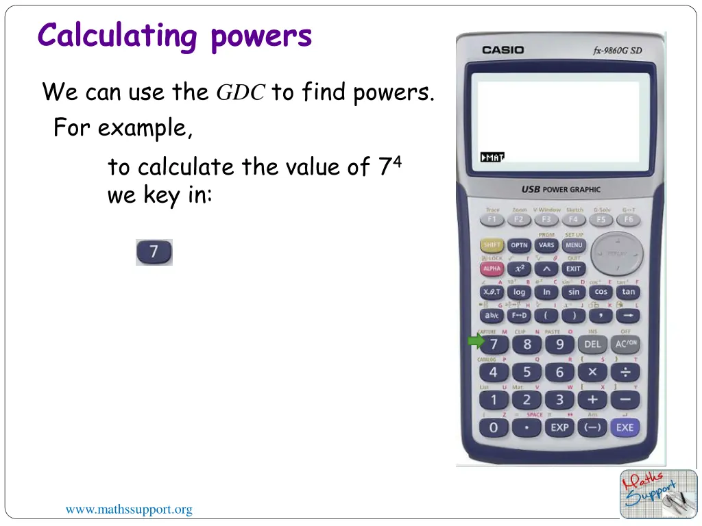 calculating powers