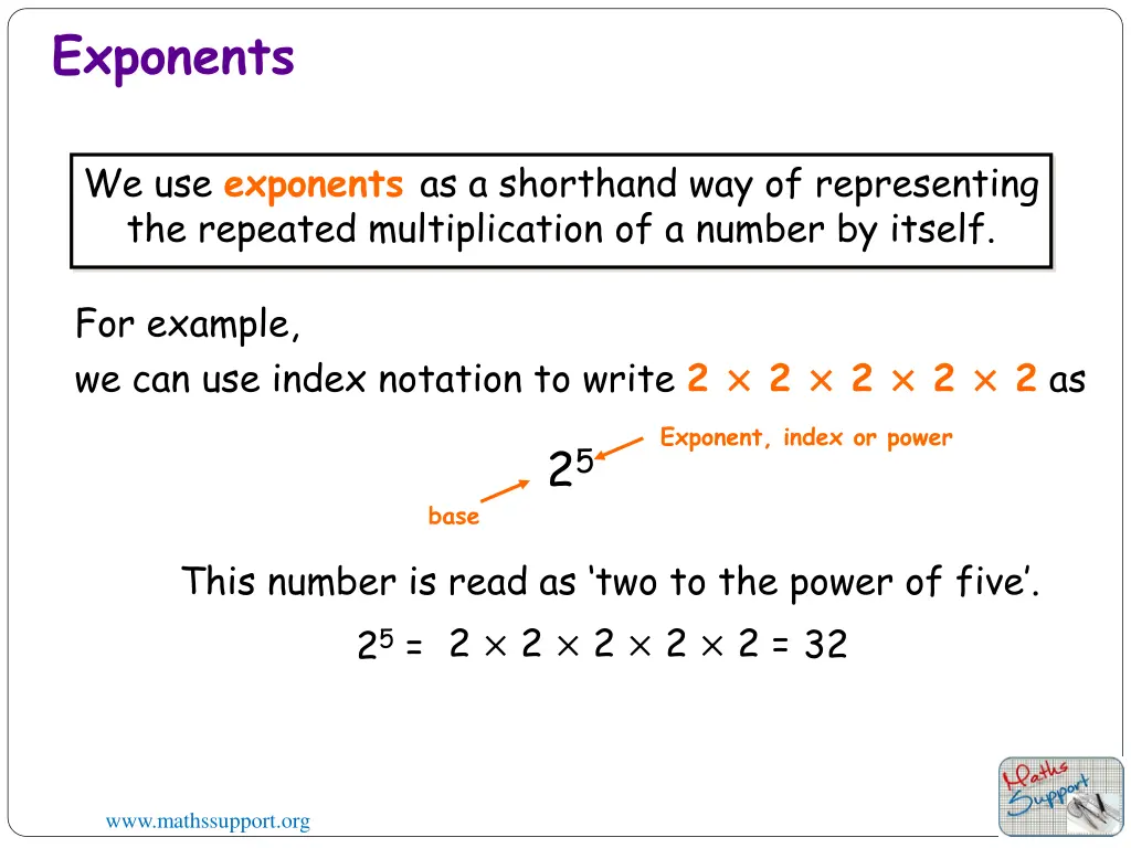 exponents