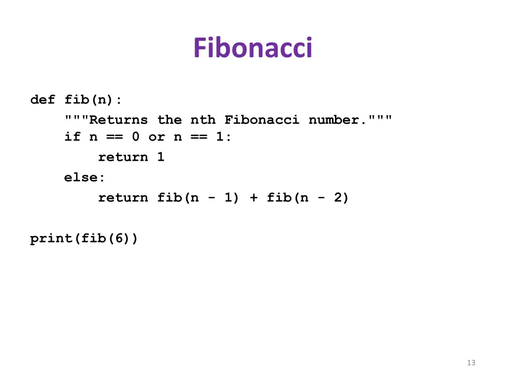 fibonacci