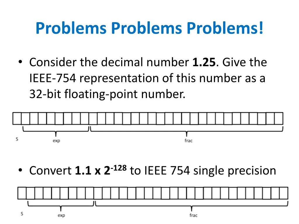 problems problems problems