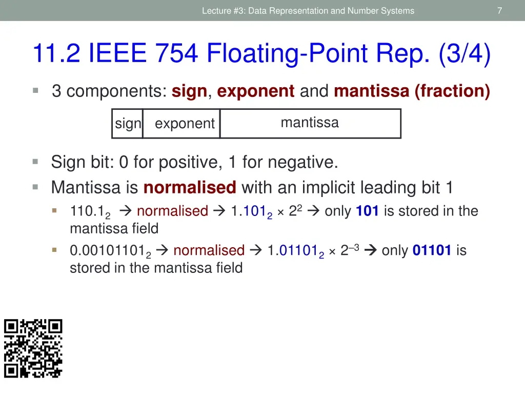 lecture 3 data representation and number systems 4