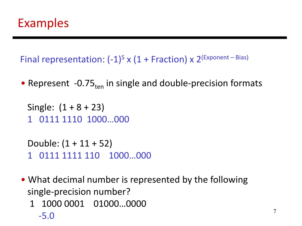 examples 1