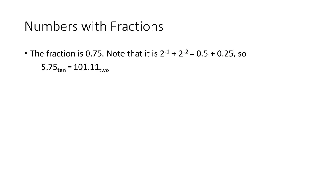 numbers with fractions 3