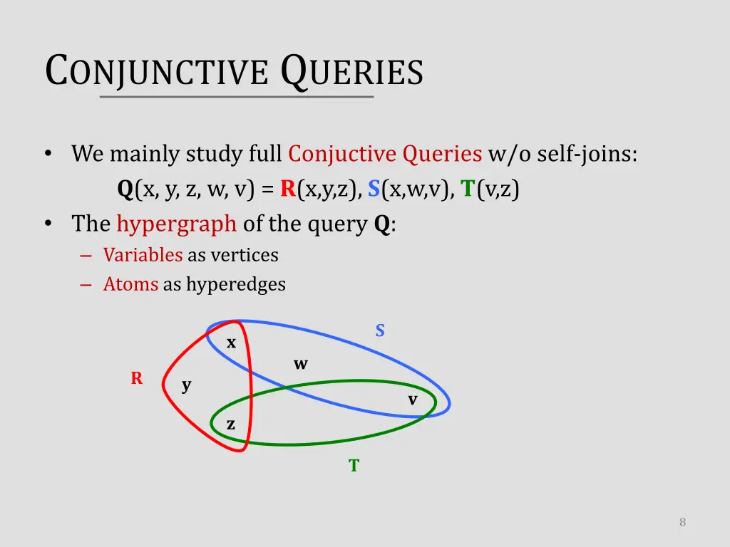 c onjunctive q ueries