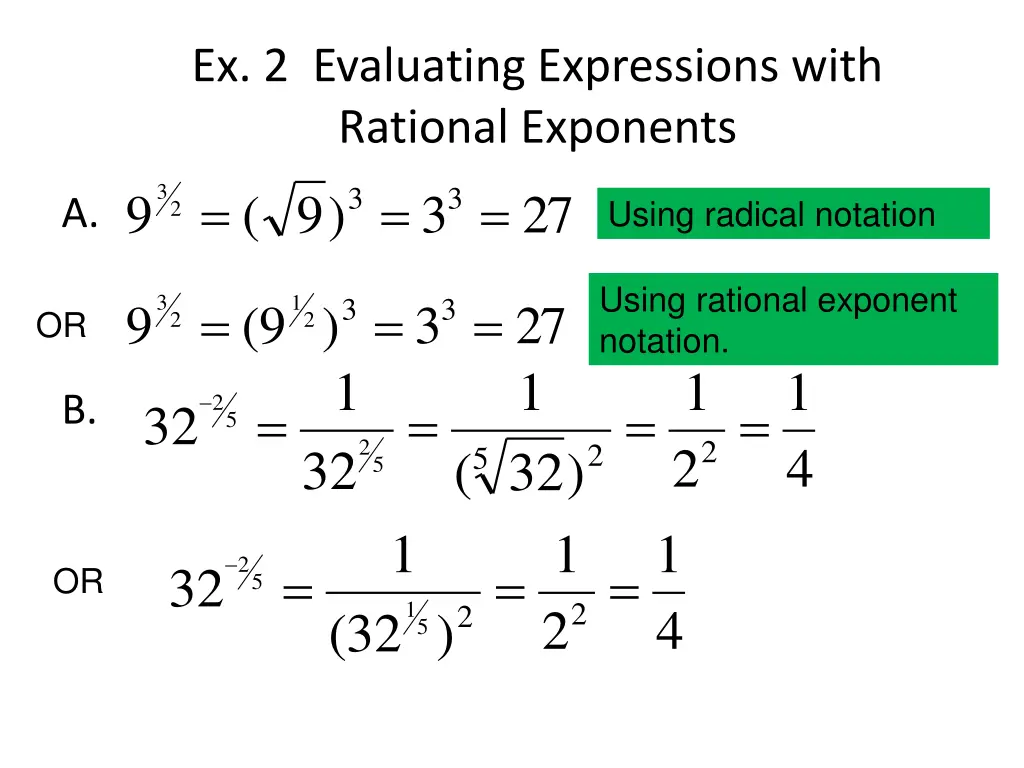 ex 2 evaluating expressions with rational