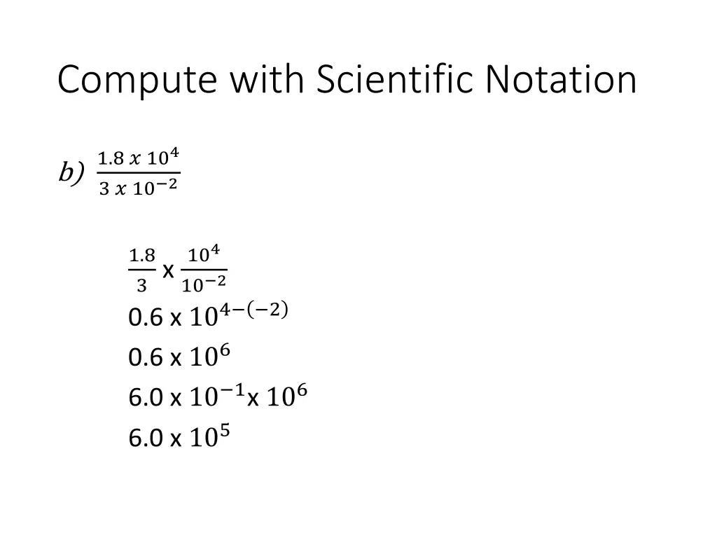 compute with scientific notation 1