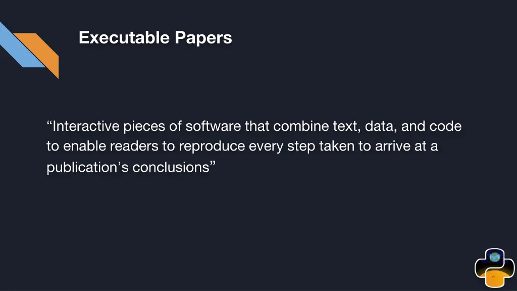 executable papers 1