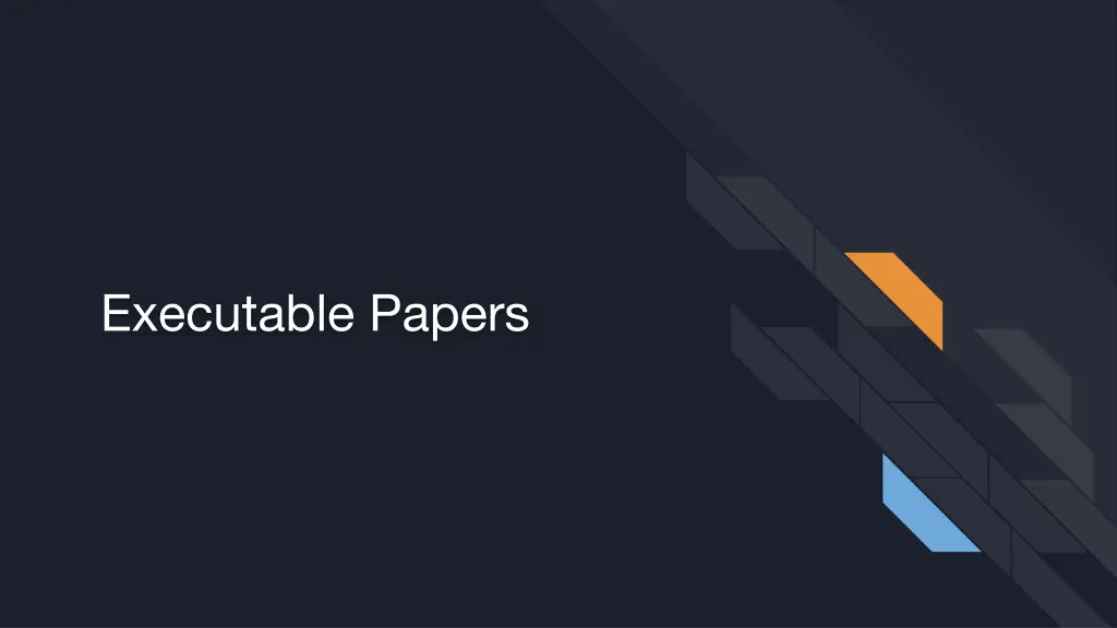 executable papers