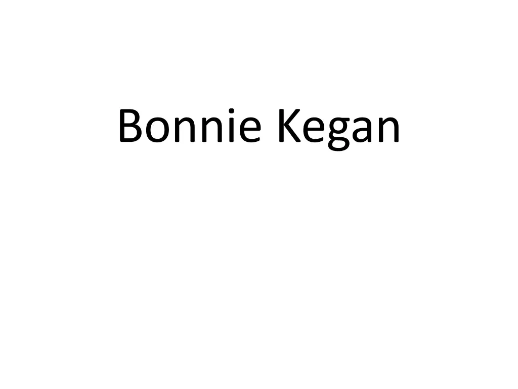 bonnie kegan 1