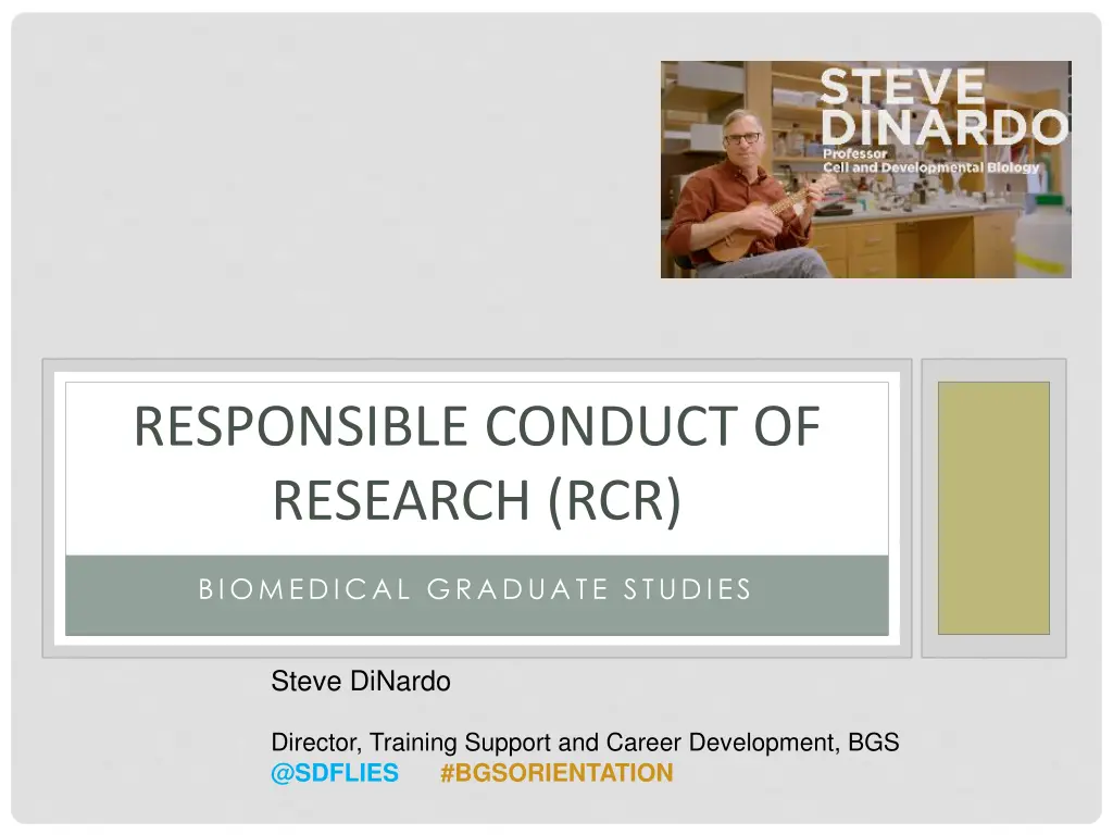 responsible conduct of research rcr