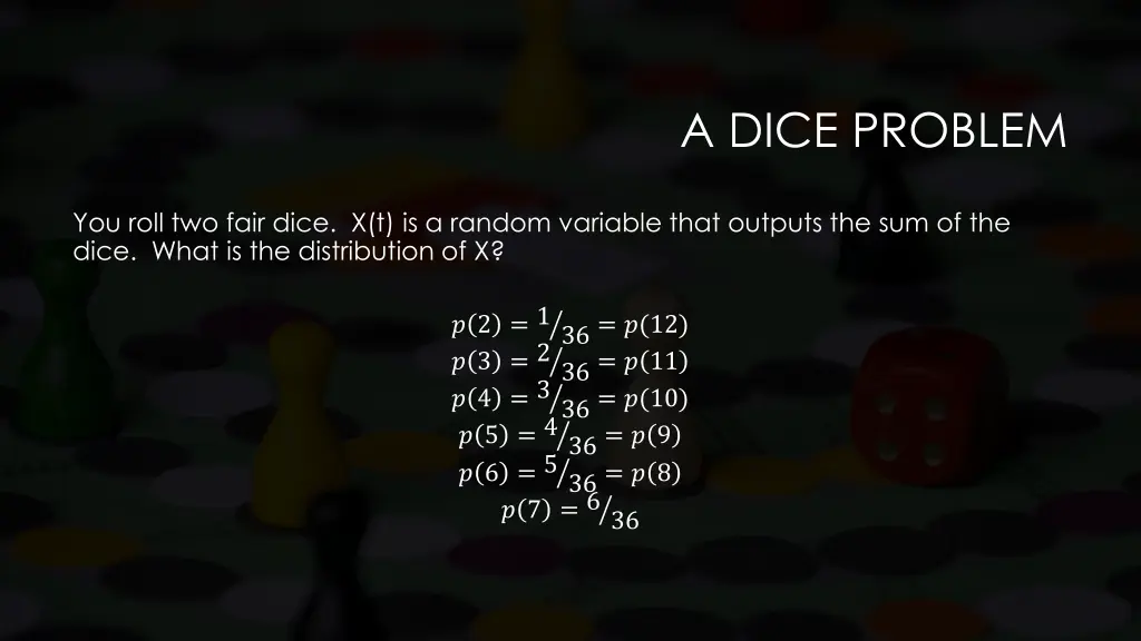 a dice problem