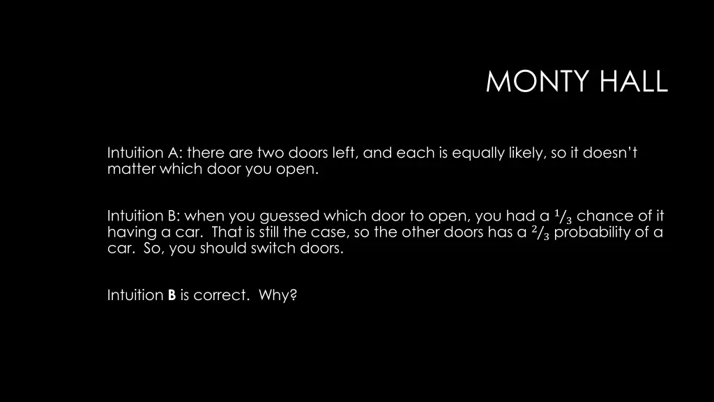 monty hall