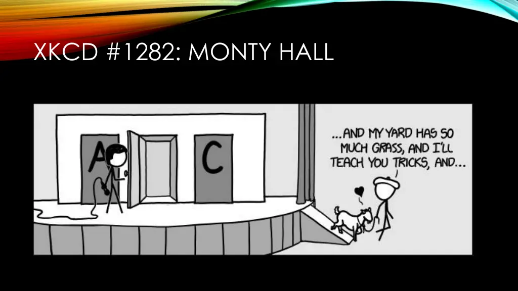 xkcd 1282 monty hall