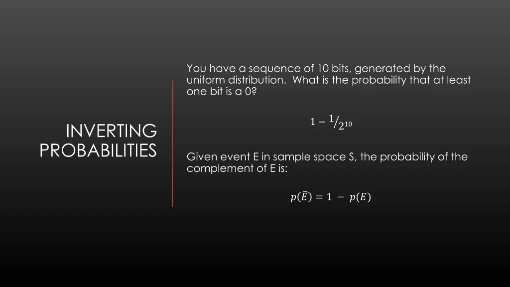 you have a sequence of 10 bits generated