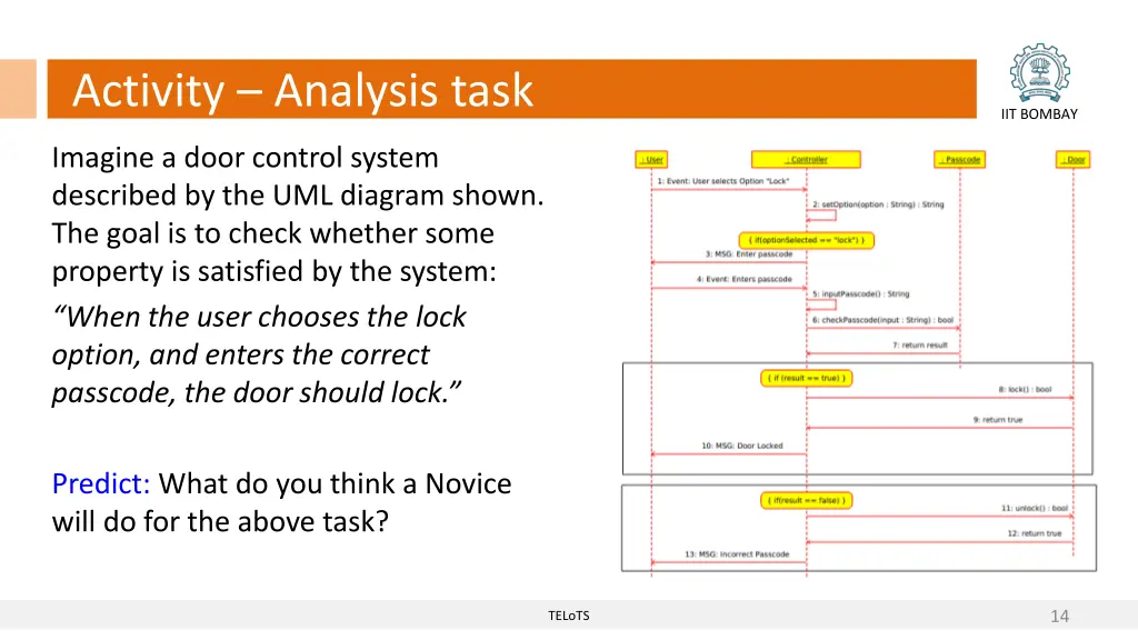 activity analysis task