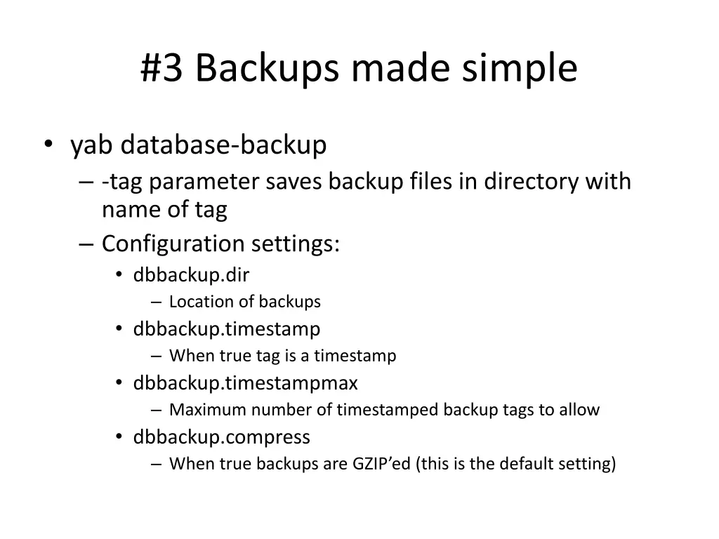 3 backups made simple