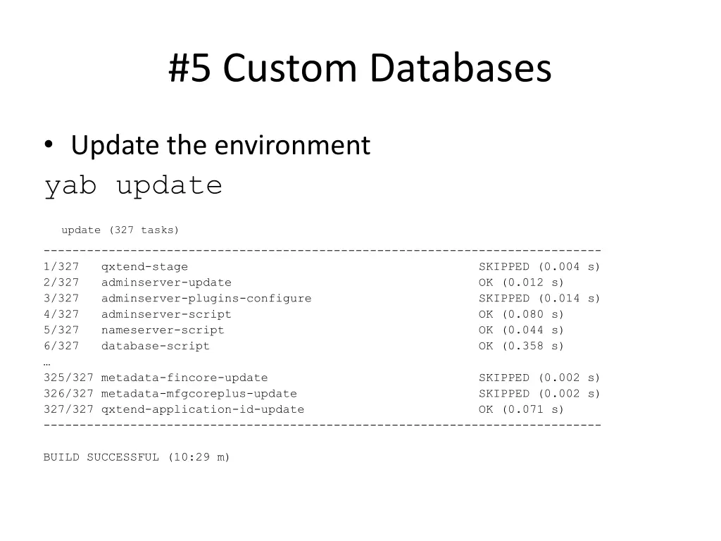 5 custom databases 2