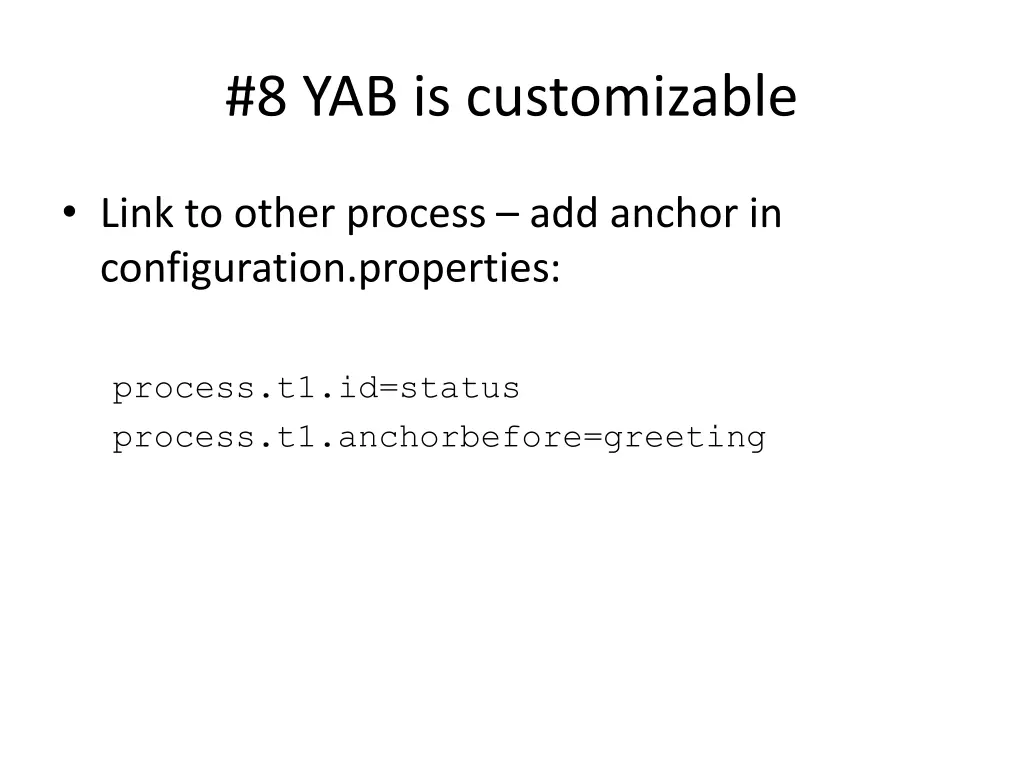 8 yab is customizable 3