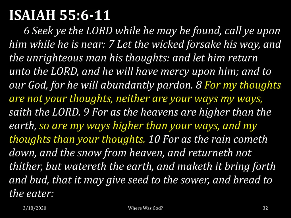 isaiah 55 6 11 6 seek ye the lord while