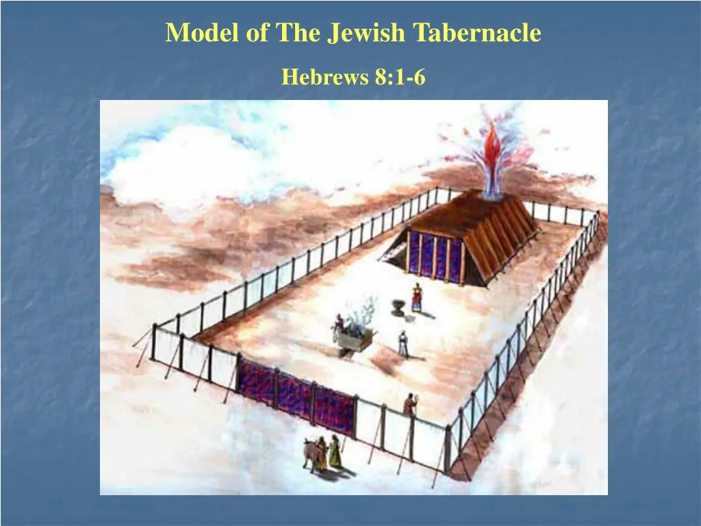 model of the jewish tabernacle