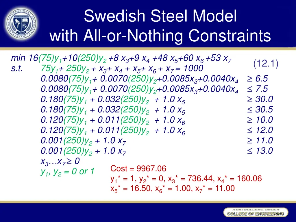 swedish steel model with all or nothing