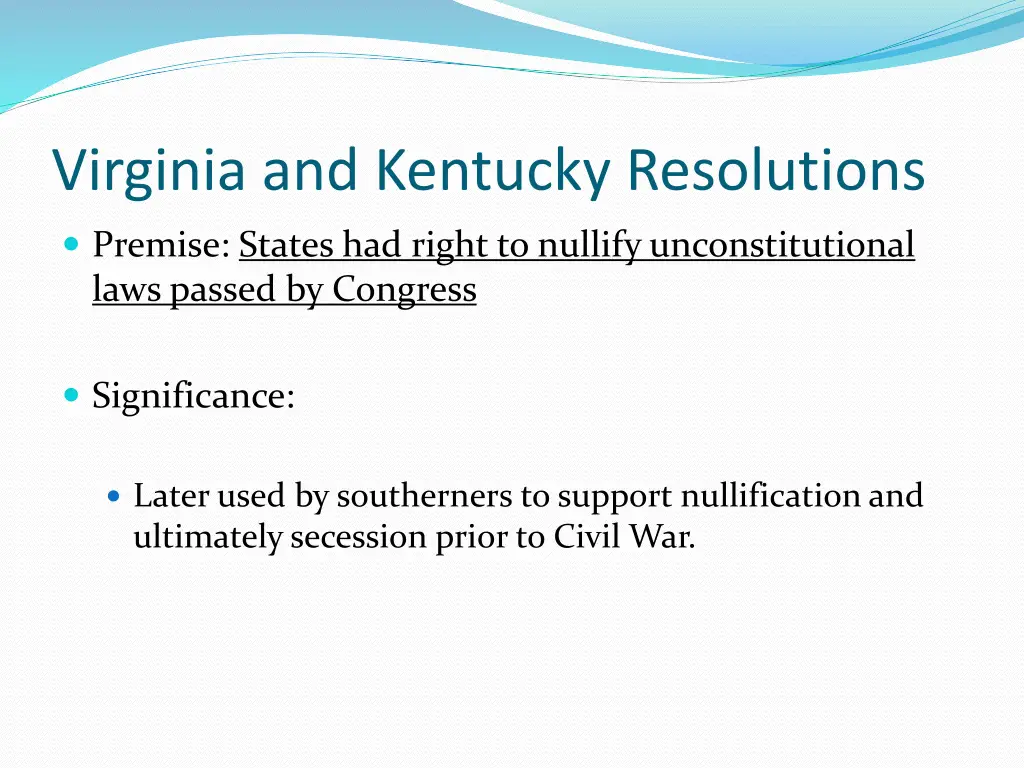 virginia and kentucky resolutions