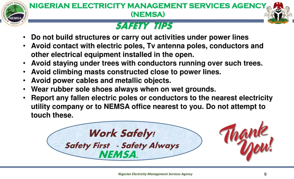 nigerian electricity management services agency 8