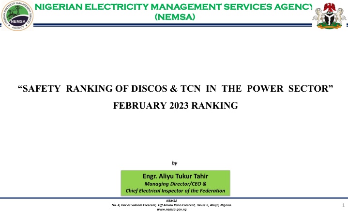 nigerian electricity management services agency