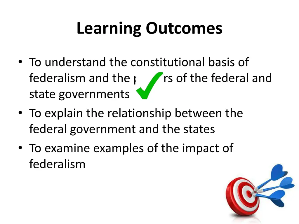 learning outcomes 1