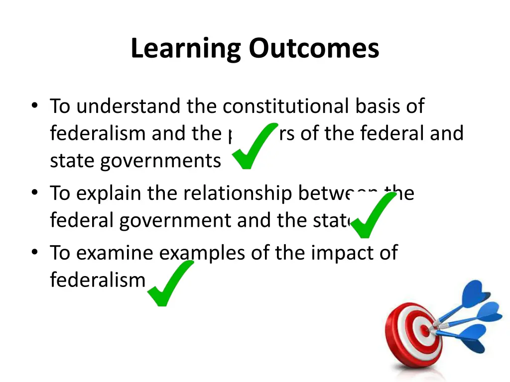 learning outcomes 3