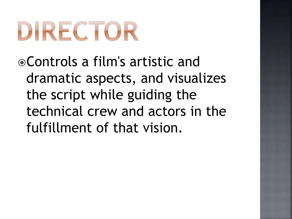 director