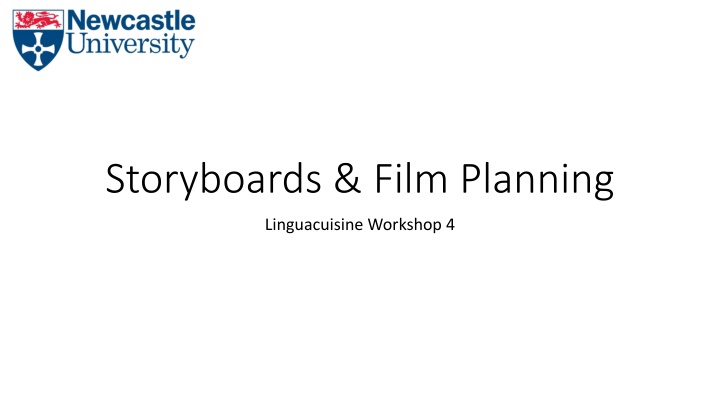 storyboards film planning