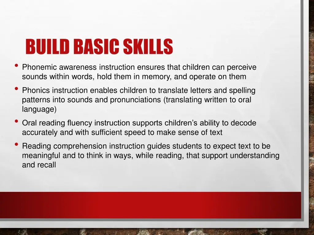 build basic skills phonemic awareness instruction