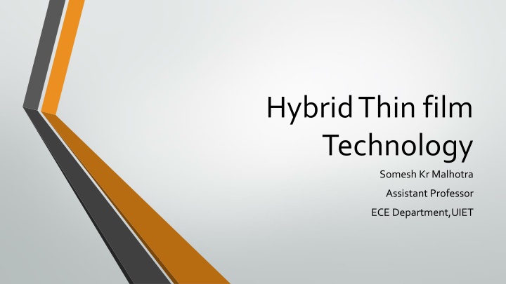 hybrid thin film technology