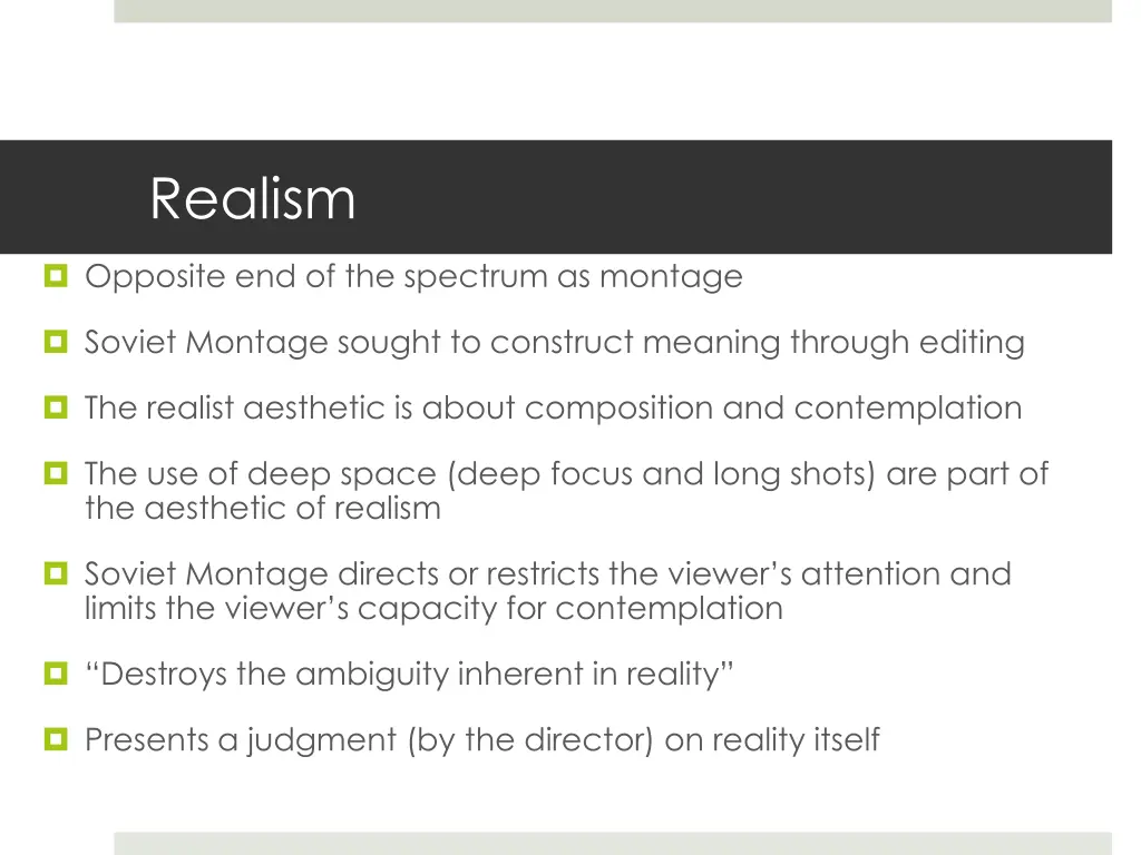 realism