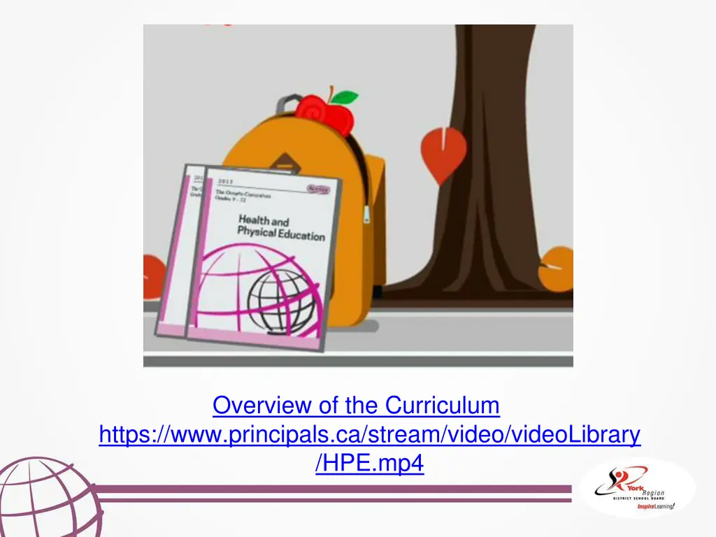 overview of the curriculum https www principals