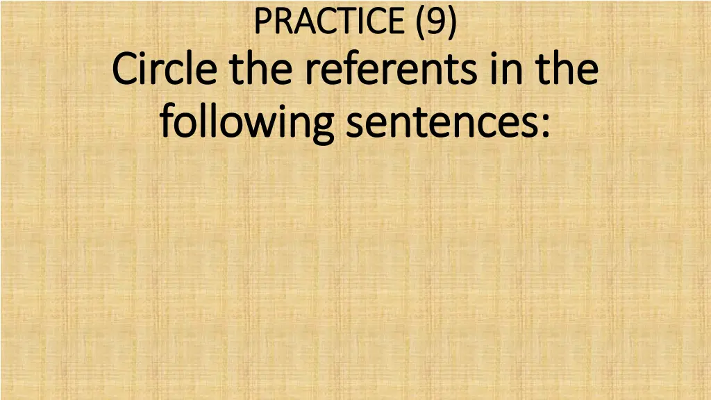 practice 9 practice 9