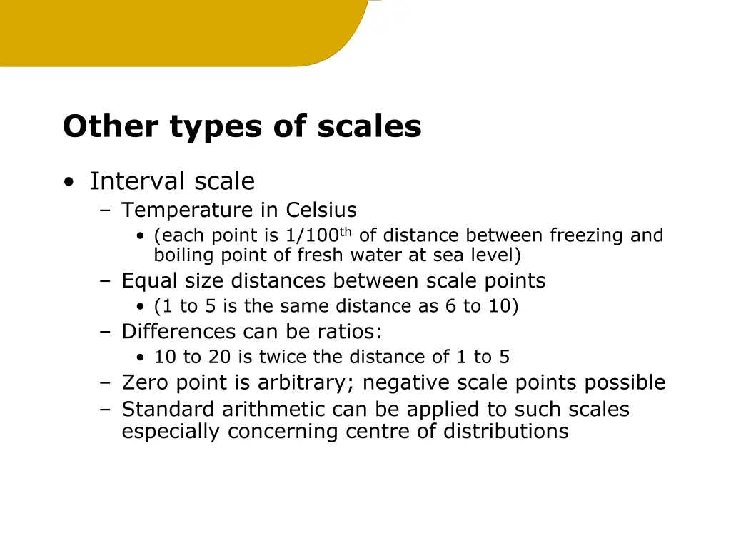 other types of scales