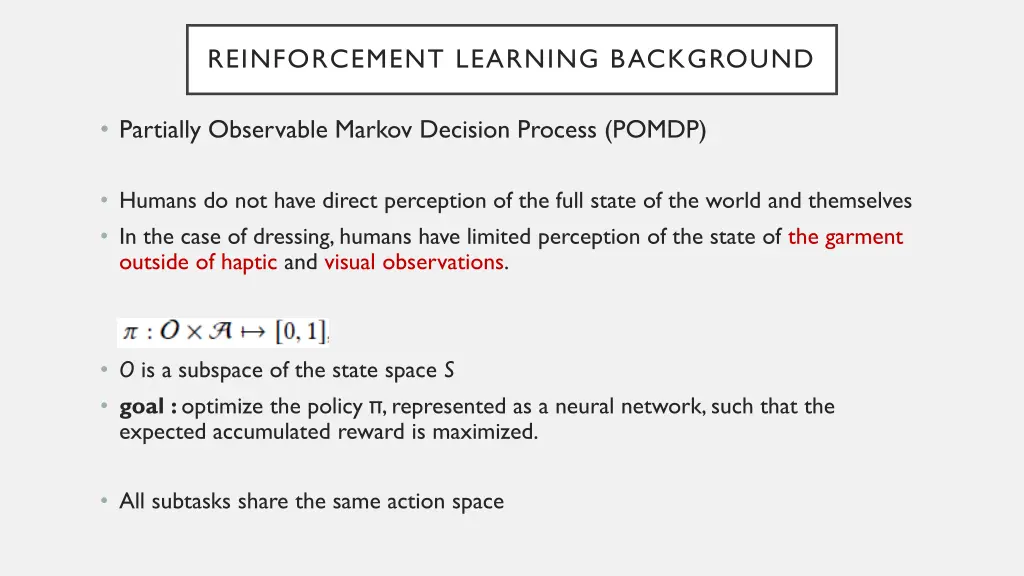 reinforcement learning background 1