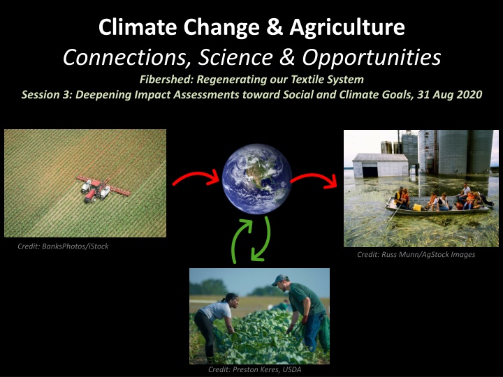 climate change agriculture connections science