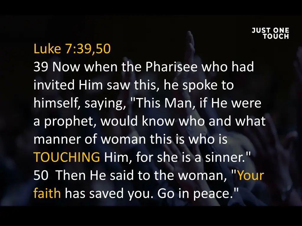 luke 7 39 50 39 now when the pharisee