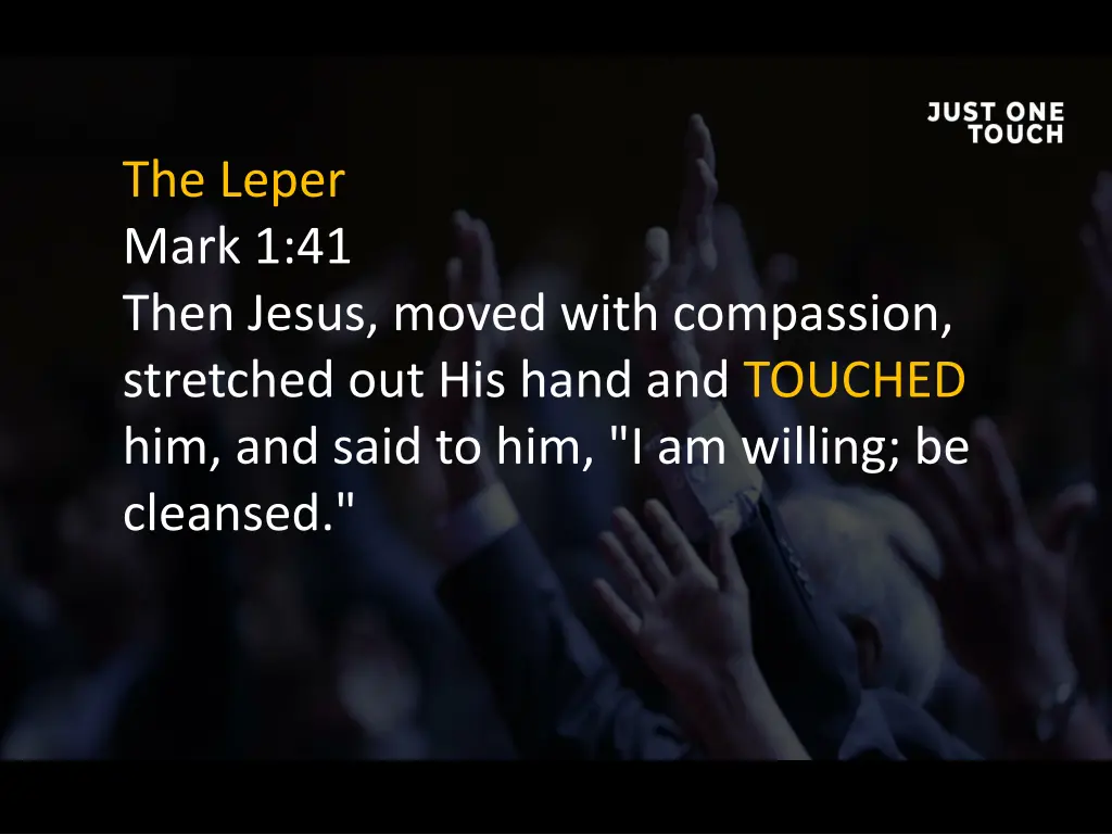 the leper mark 1 41 then jesus moved with