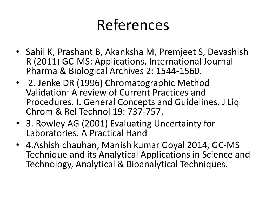 references