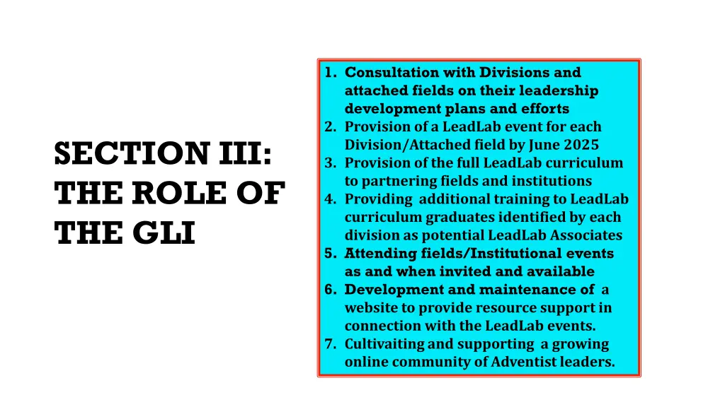 1 consultation with divisions and attached fields