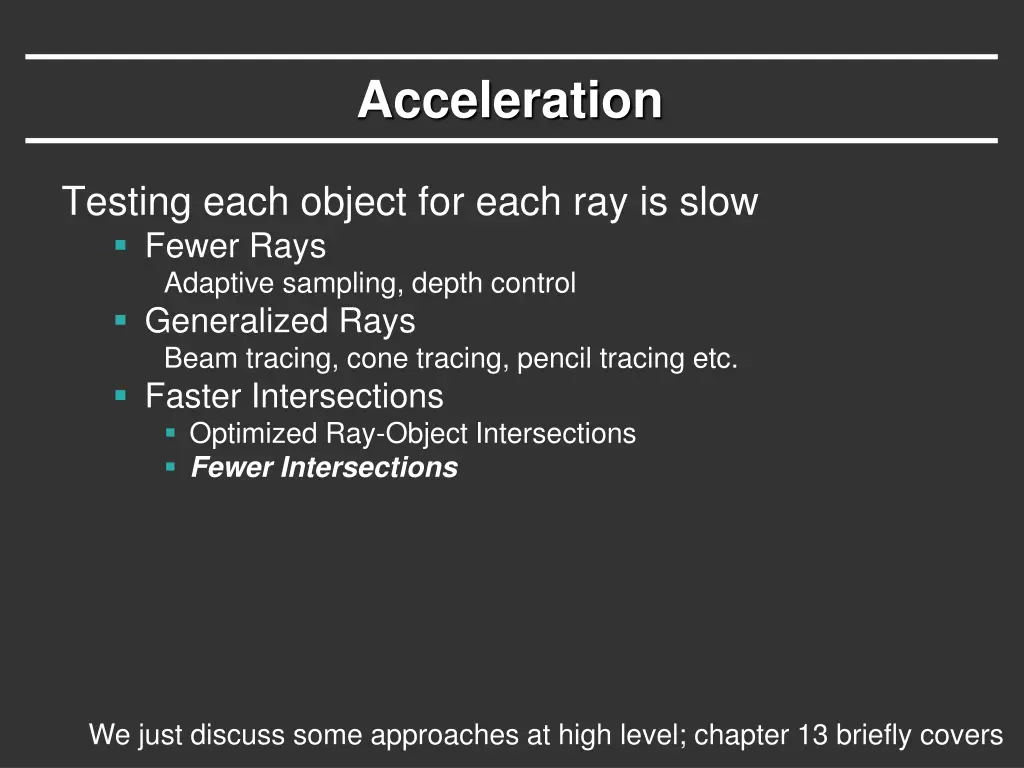 acceleration