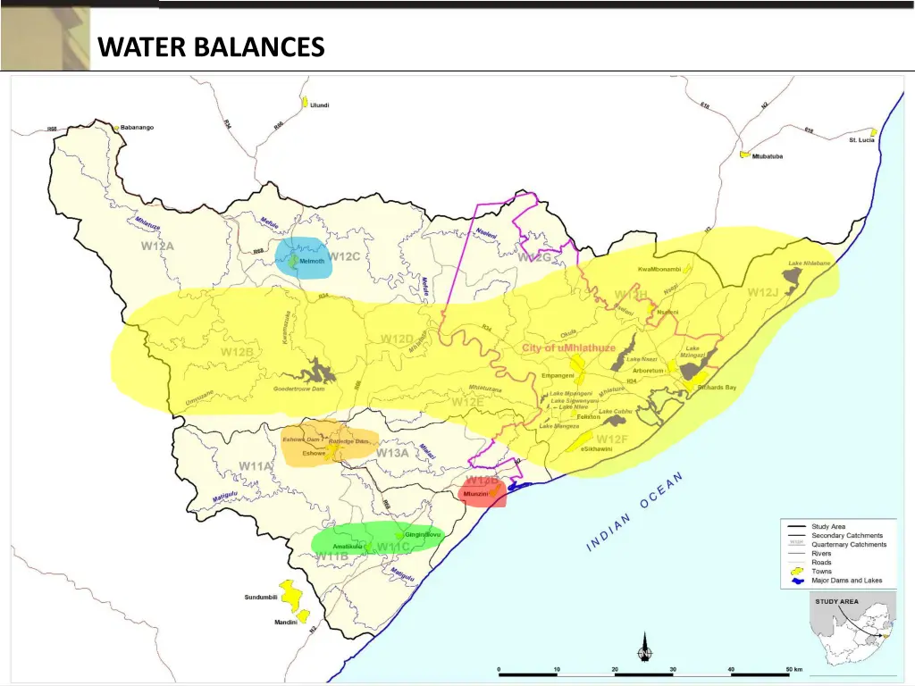 water balances