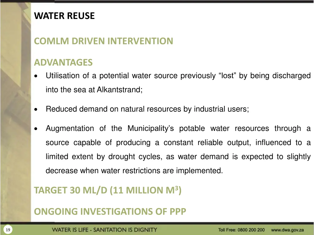 water reuse