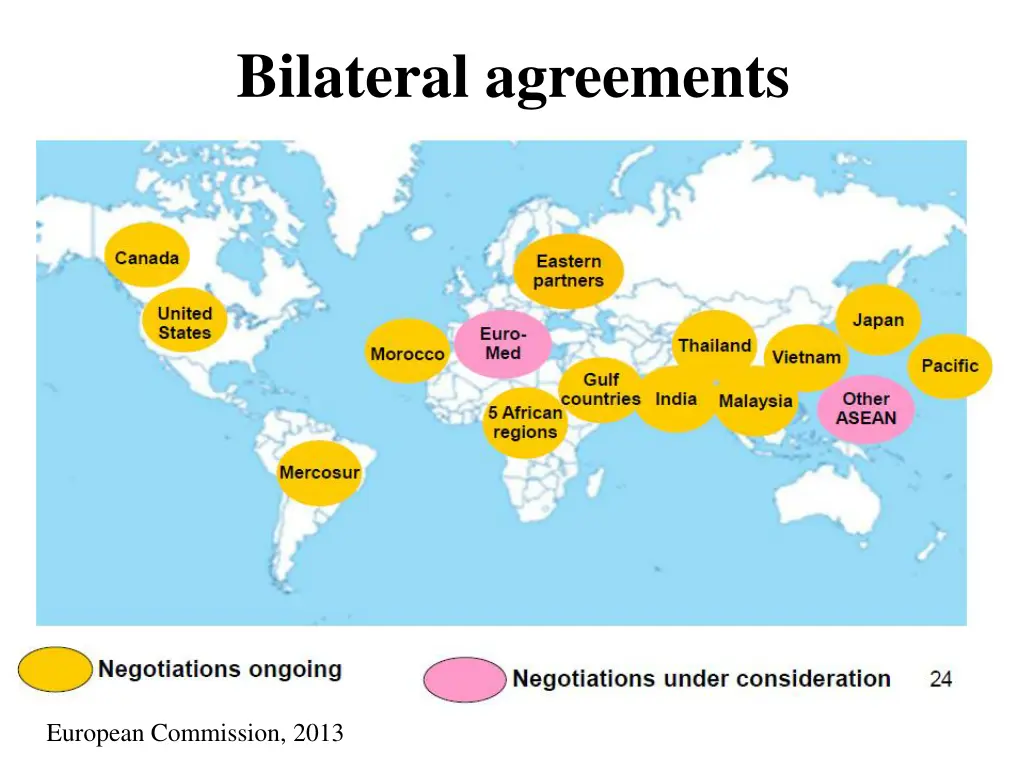 bilateral agreements 1