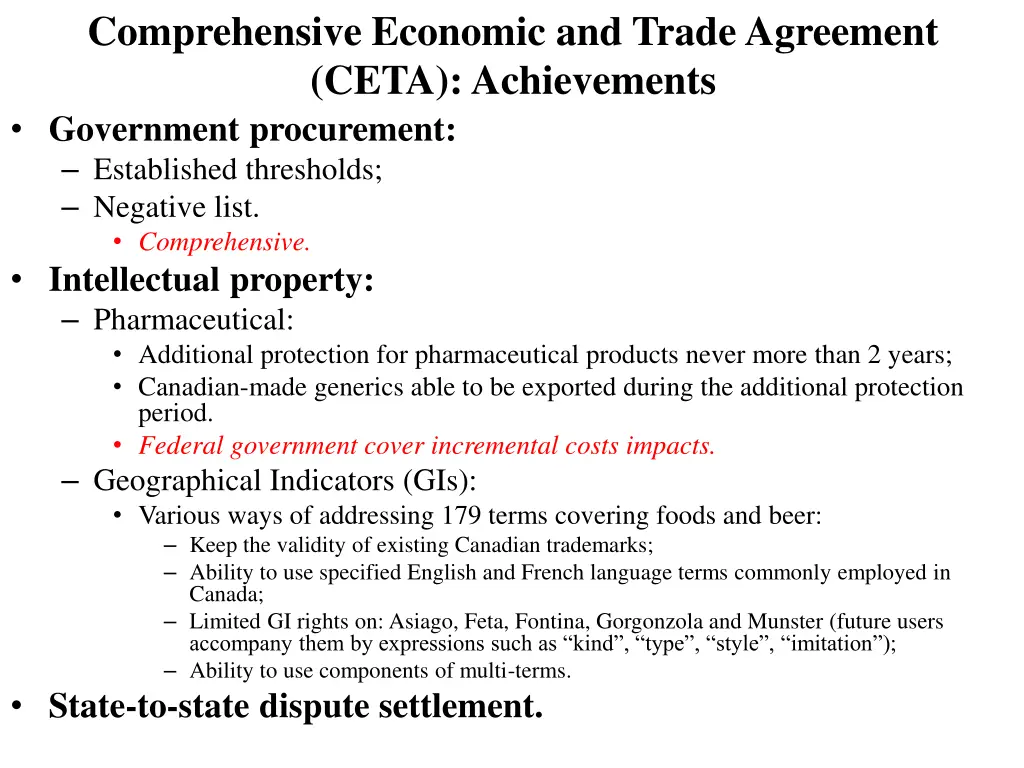 comprehensive economic and trade agreement ceta 5