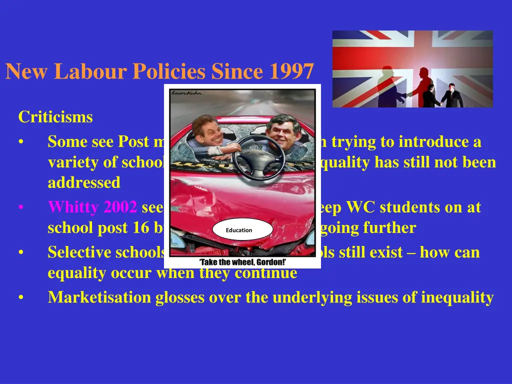 new labour policies since 1997 2